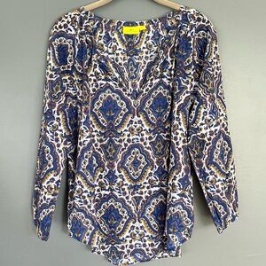 Roller Rabbit Cotton Floral Printed Top